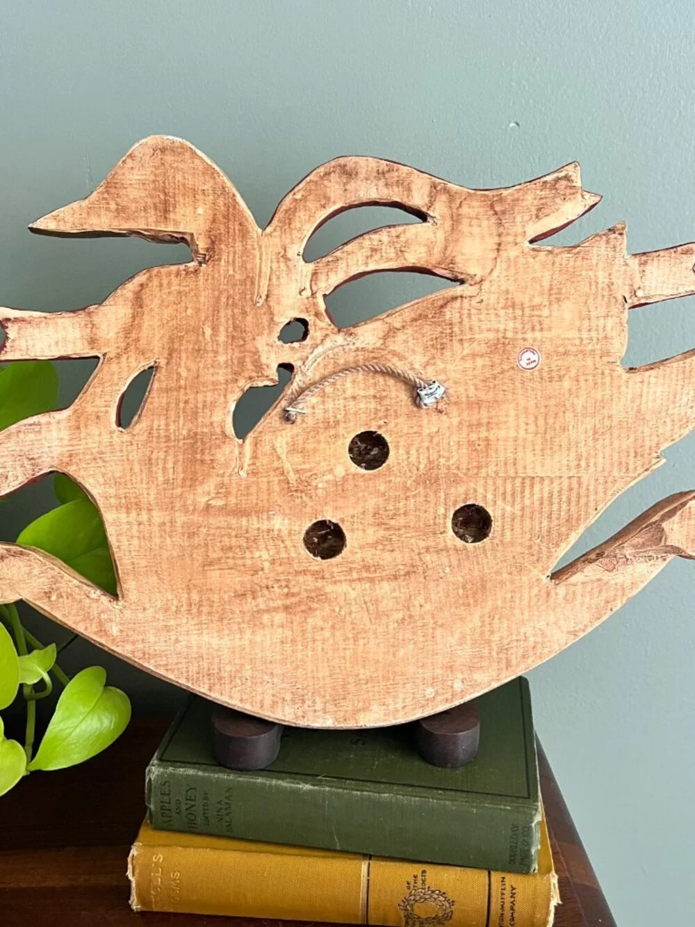 Vintage Selvestri Wooden Goose Wall Decor Scandinavian‎ Folk Art Christmas